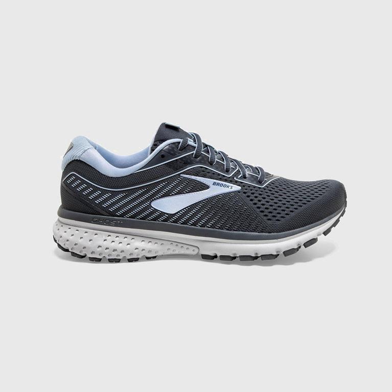 Brooks Ghost 12 Israel - Women's Road Running Shoes - Blue (75490-QAOY)